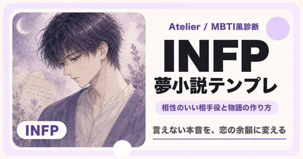 INFP向け夢小説テンプレのサムネイル